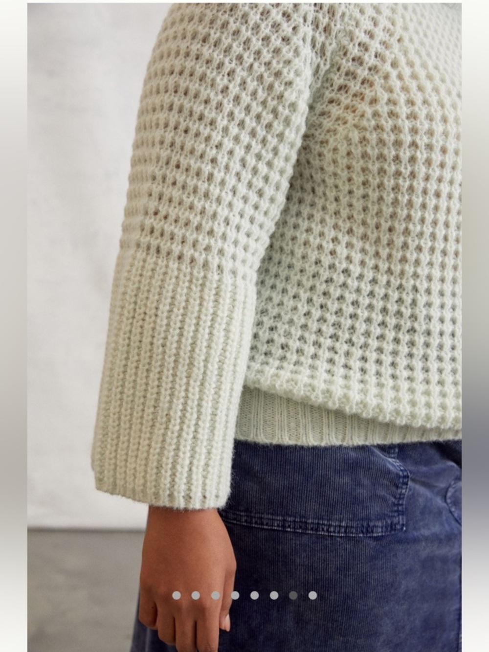 Anthropologie NWOT Maeve Dionne Bell-Sleeved Sweater size M. - Picture 7 of 10